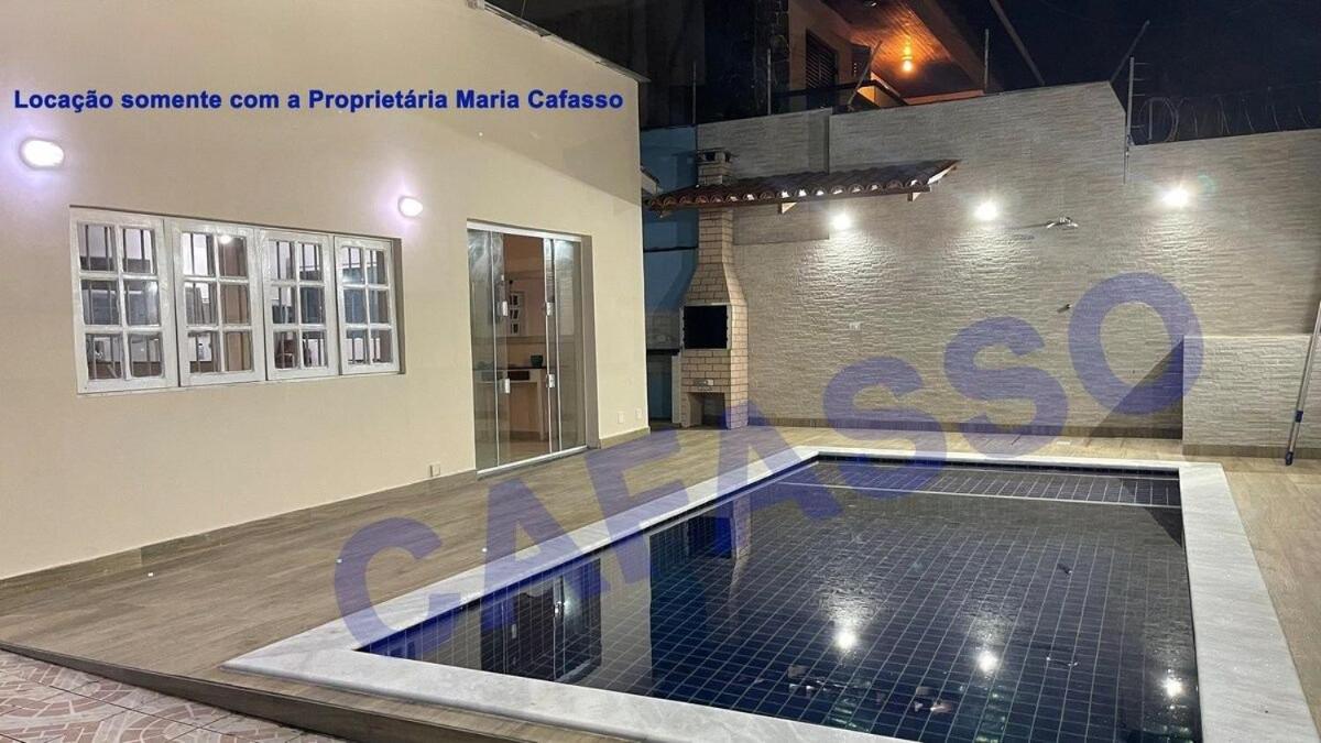 Vila Casa Pe Na Areia Com Piscina A 10Mts Enseada Guarujá Exteriér fotografie